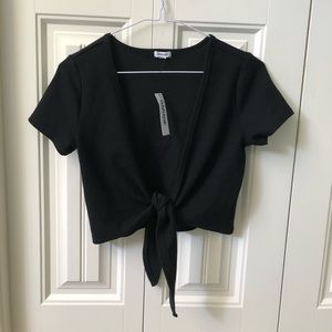 Tie-Up, Wrap Shirt